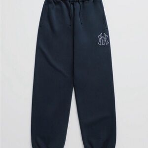 UNISEX MADHAPPY Yankees Embroidered Fleece Sweatpant